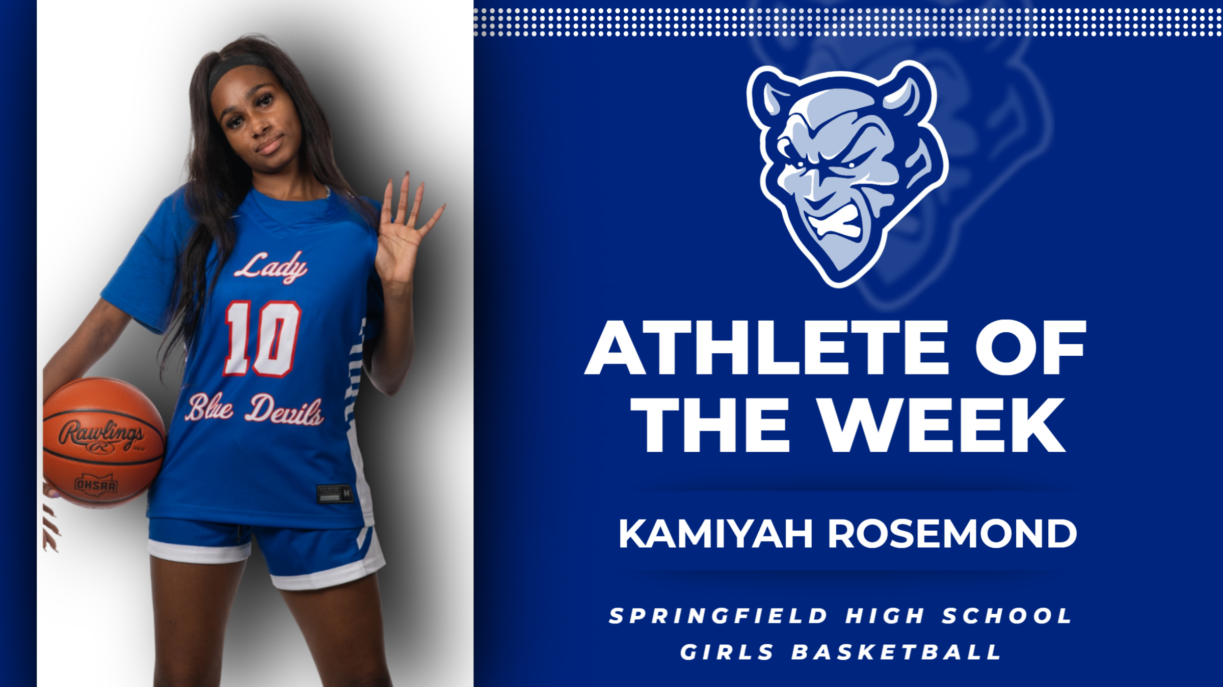 Athlete of the Week: Kamiyah Rosemond